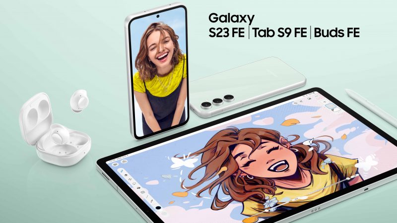 أجهزة Galaxy S23 FE و Galaxy Tab S9 FE وGalaxy Buds FE من سامسونج تقدم ميزات استثنائية لعدد أكبر من المستخدمين